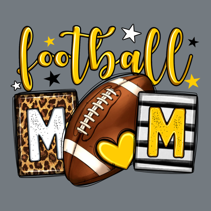 Football Mom Yellow Team Color Heavyweight Sweatshirt by HowdyJamesFarm | Teevron