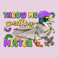 Throw Me Something Mister Mardi Gras Duck Ladies Tee | Teevron