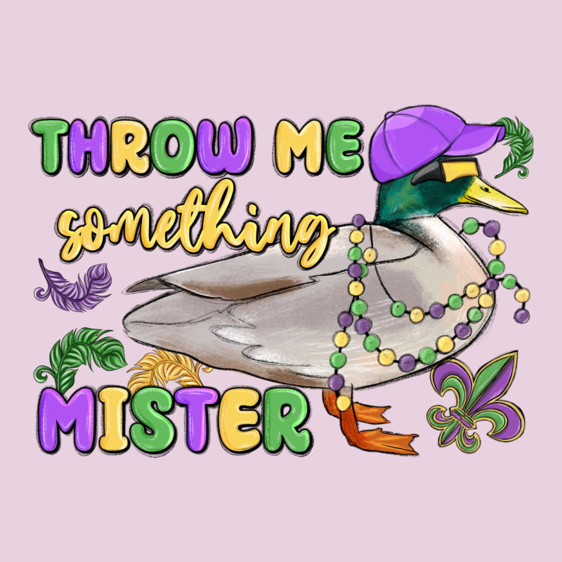 Throw Me Something Mister Mardi Gras Duck Ladies Tee by MaliasSmallBusiness | Teevron