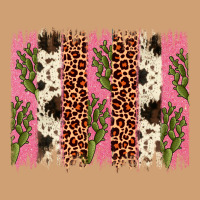Cactus Leopard Cowhide Brush Stroke Vintage Tee | Teevron