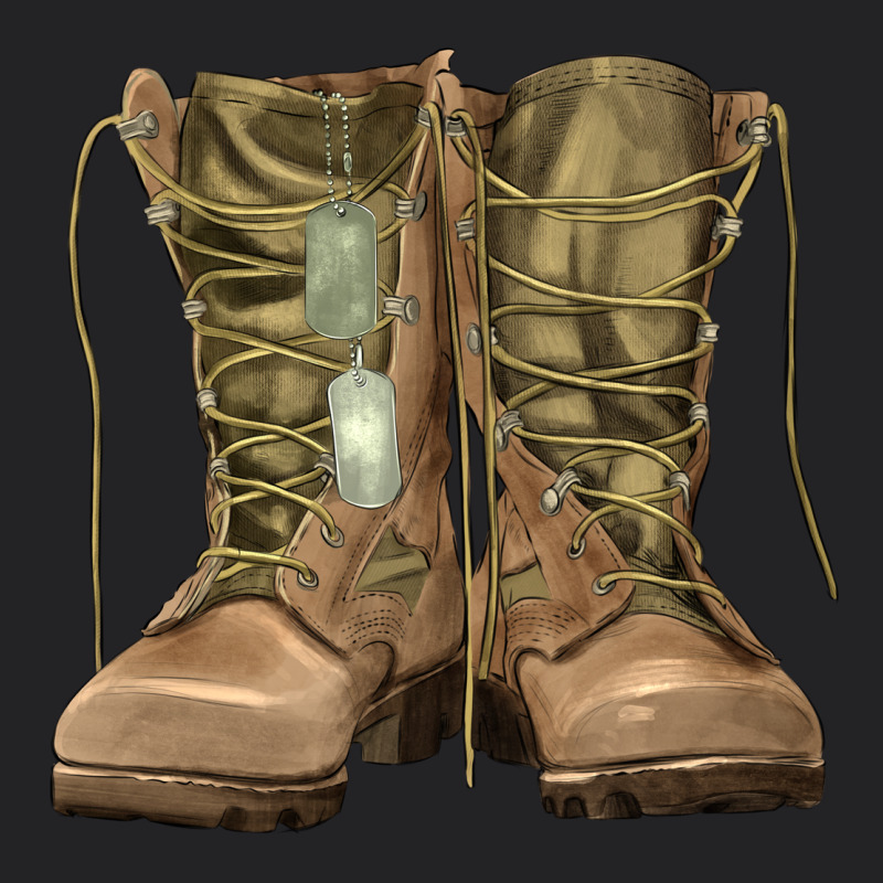 Soldier Boots Vintage Tee by RanaPortraitStore | Teevron