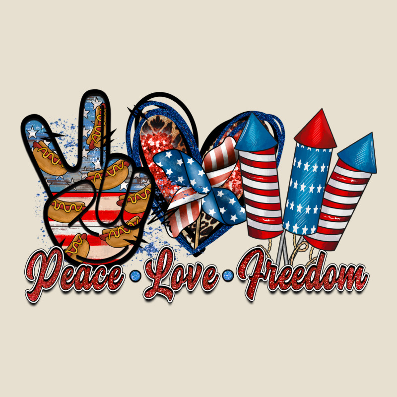 Peace Love Freedom Urban Hoodie by RacoonDesign | Teevron