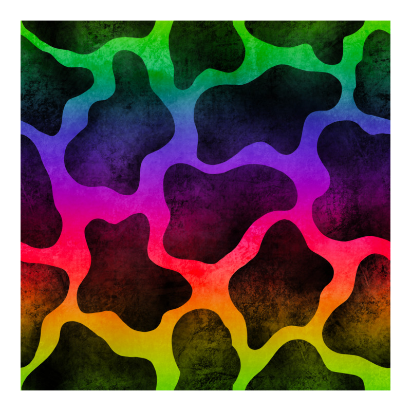 Colorful Cow Seamless Pattern Premium Sweatshirt by BundleAndBundleShop | Teevron