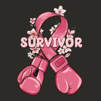 Survivor Breast Cancer With Boxing Gloves Heavy Core Tee | Teevron
