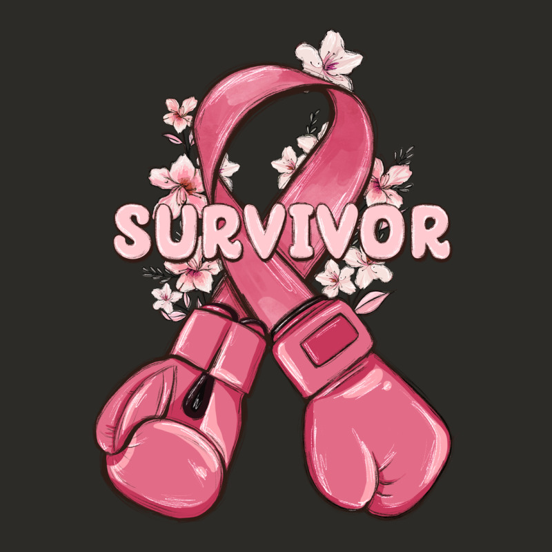 Survivor Breast Cancer With Boxing Gloves Heavy Core Tee by MaliasSmallBusiness | Teevron