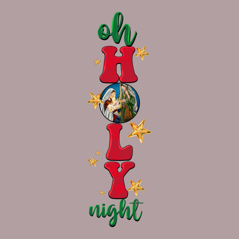 Oh Holy Night Vintage Hoodie by BarkalooDesign | Teevron