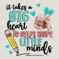 It Takes A Big Hearts To Helps Shape Little Minds Heavy Core Tee | Teevron