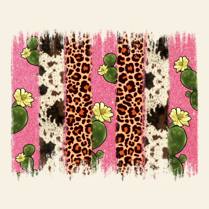 Cactus Leopard Cowhide Brush Stroke Vintage Tee by Artiststas | Teevron