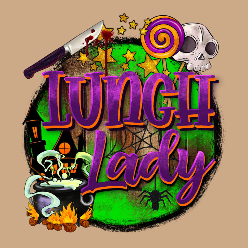 Halloween Lunch Lady Vintage Hoodie by BarkalooDesign | Teevron