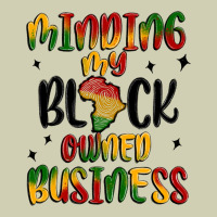 Minding My Black Owned Business Heavy Core Tee | Teevron