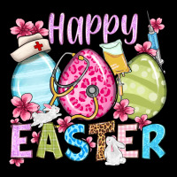 Happy Easter Eggs Zipper Hoodie | Teevron