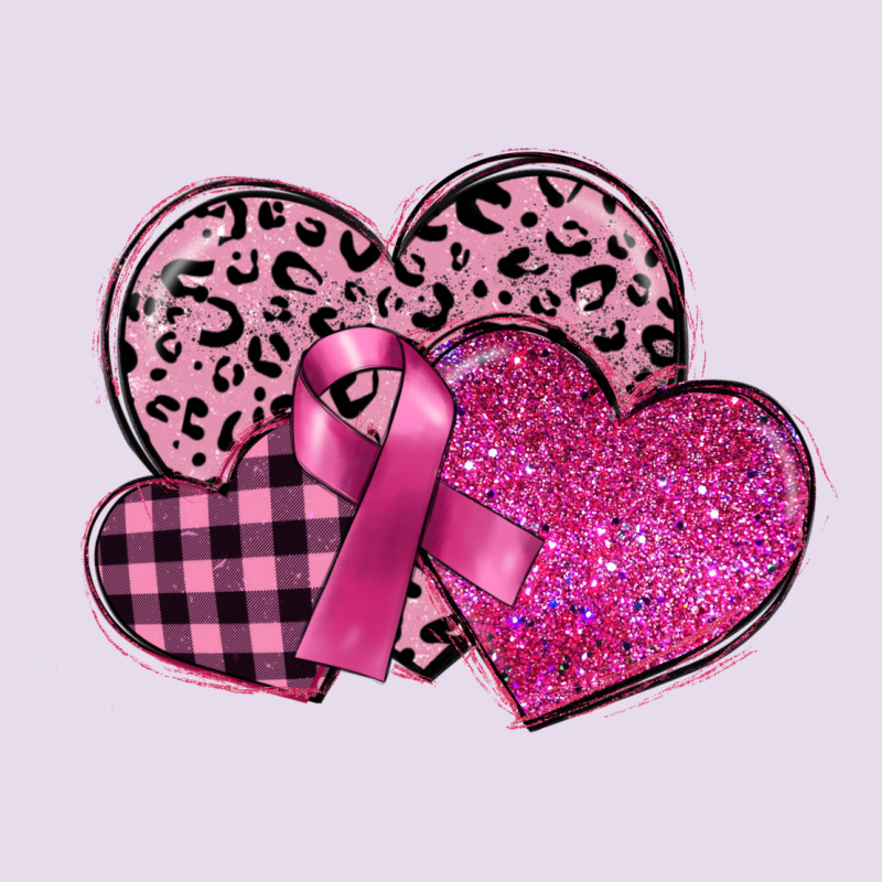 Breast Cancer Hearts Premium Hoodie by FaDigitalArtStudio | Teevron