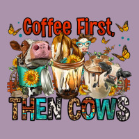Coffee First Then Cows Heavyweight Hoodie | Teevron