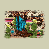 Cactus Boot Background Heavy Core Tee | Teevron