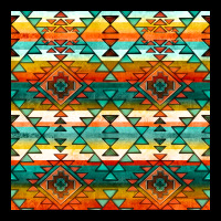 Native American Aztec Seamless Pattern 1 Premium Sweatshirt | Teevron