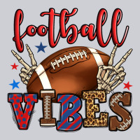Football Vibes Red And Blue Heavyweight Sweatshirt | Teevron