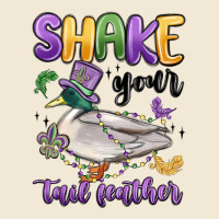 Shake Your Tail Feather Mardi Gras Premium Tee | Teevron