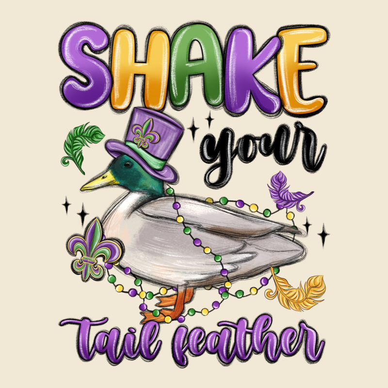 Shake Your Tail Feather Mardi Gras Premium Tee by MaliasSmallBusiness | Teevron