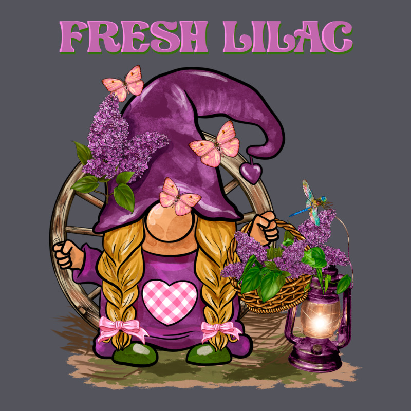 Fresh Lilac Gnome Vintage Hoodie by BarkalooDesign | Teevron