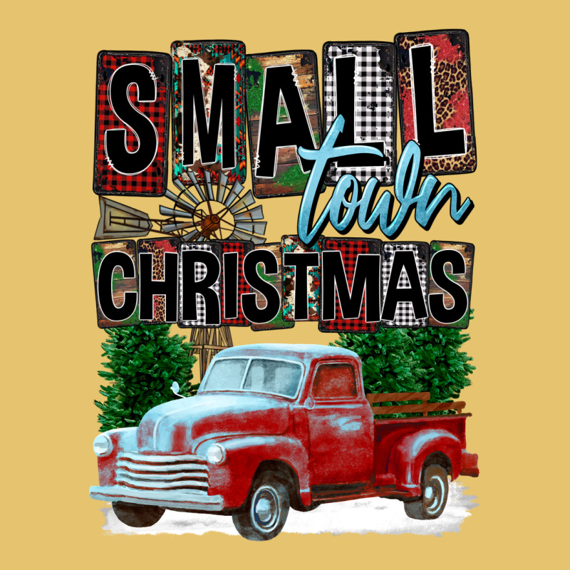 Small Town Christmas Premium Sweatshirt by FaDigitalArtStudio | Teevron