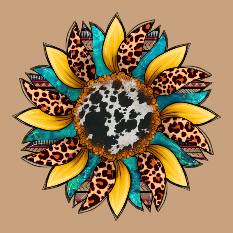 Sunflower Cowhide Leopard Vintage Tee by Artiststas | Teevron