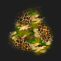 Camouflage And Leopard Patch  3 Heavyweight Hoodie | Teevron