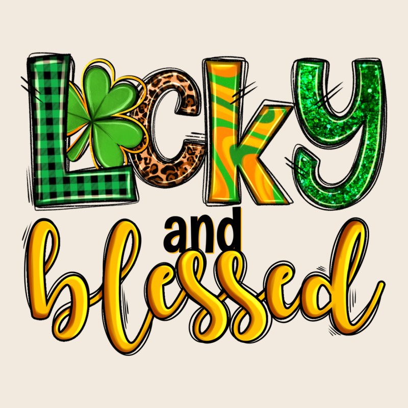 St. Patrick's Lucky And Blessed Zipper Hoodie by OliviaCreatesArt | Teevron