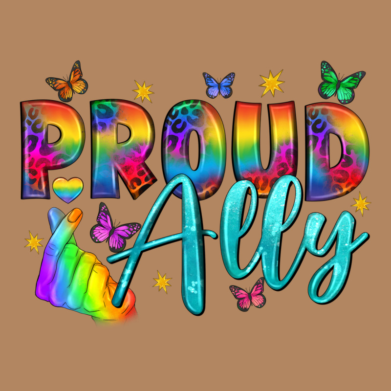 Proud Ally Long Sleeve Tee by NancyCooperArtShop | Teevron