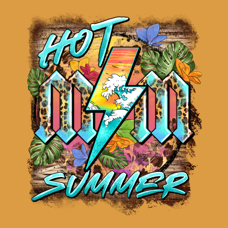 Hot Mom Summer Urban Heavy Tee by BarkalooDesign | Teevron