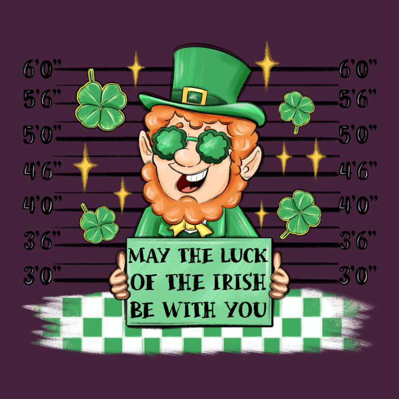May The Luck Of The Irish Be With You Premium Tee by MaliasSmallBusiness | Teevron