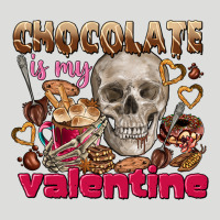 Skull Chocolate Is My Valentine Zipper Hoodie | Teevron