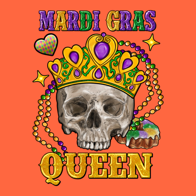 Skull Mardi Gras Queen Premium Hoodie by FaDigitalArtStudio | Teevron