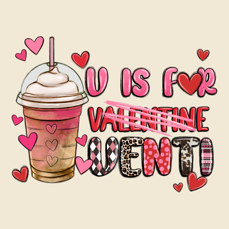 V Is For Valentine Venti Coffee Cup Premium Tee by MaliasSmallBusiness | Teevron