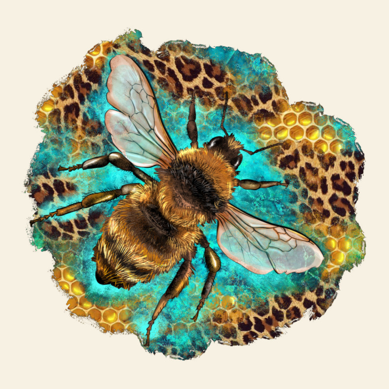 Leopard Honeycomb With Bee Vintage Tee by Artiststas | Teevron