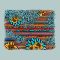 Sunflower Gemstone Serape Background Heavy Core Tee | Teevron