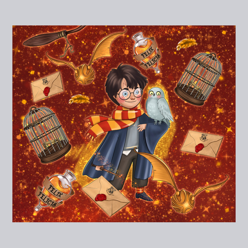 Wizard Boy With Magic Items Heavyweight Sweatshirt by TumblerDesignByShophia | Teevron