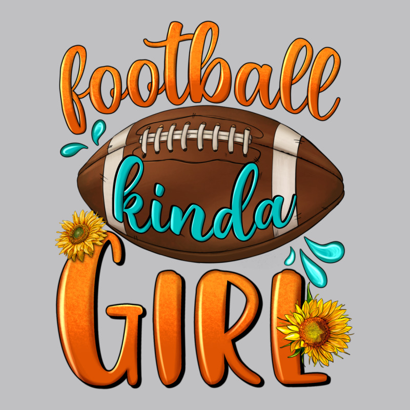 Football Kinda Girl Long Sleeve Tee by NancyCooperArtShop | Teevron