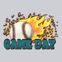Game Day Baseball Leopard Flames Fireball Heavyweight Sweatshirt | Teevron