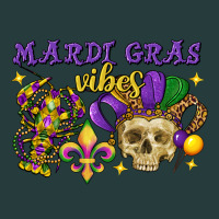 Mardi Gras Vibes Skull Premium Hoodie | Teevron
