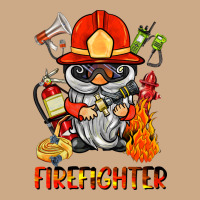 Firefighter Gnome Vintage Hoodie | Teevron