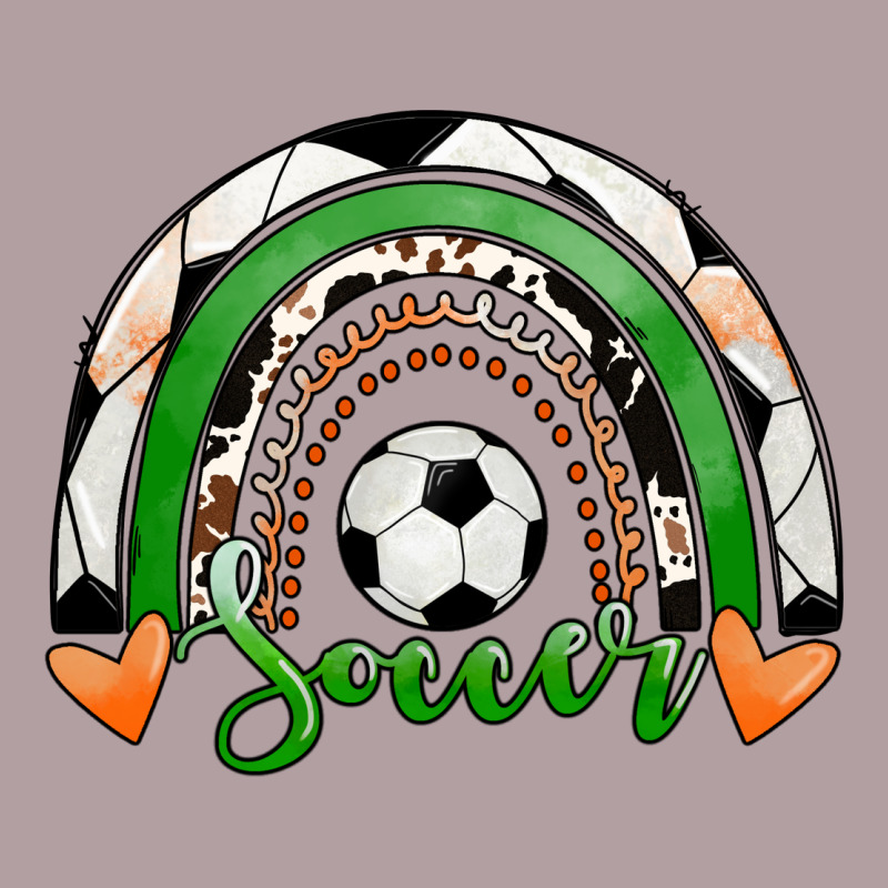 Soccer Rainbow Vintage Hoodie by RanaPortraitStore | Teevron