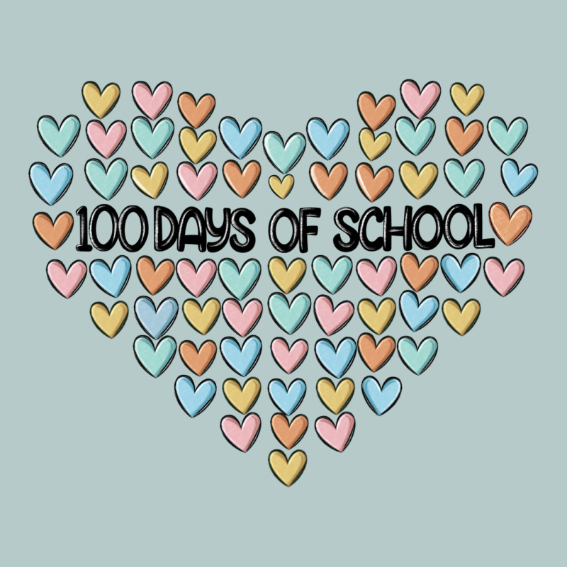 100 Days Of School Heavy Core Tee by MaliasSmallBusiness | Teevron