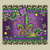 Mardi Gras Fleur De Lis Heavy Core Tee | Teevron
