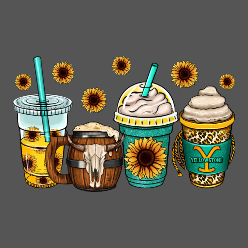 Yellowstone Coffee Cups Zipper Hoodie by OliviaCreatesArt | Teevron