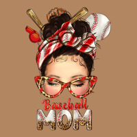 Baseball Mom Messy Bun Long Sleeve Tee | Teevron