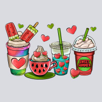 Watermelon Summer Coffee Cups Zipper Hoodie | Teevron