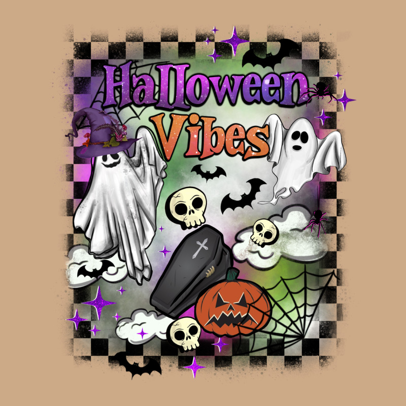 Halloween Vibes Vintage Hoodie by BarkalooDesign | Teevron
