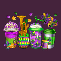 Mardi Gras Coffee Cups Long Sleeve Tee | Teevron