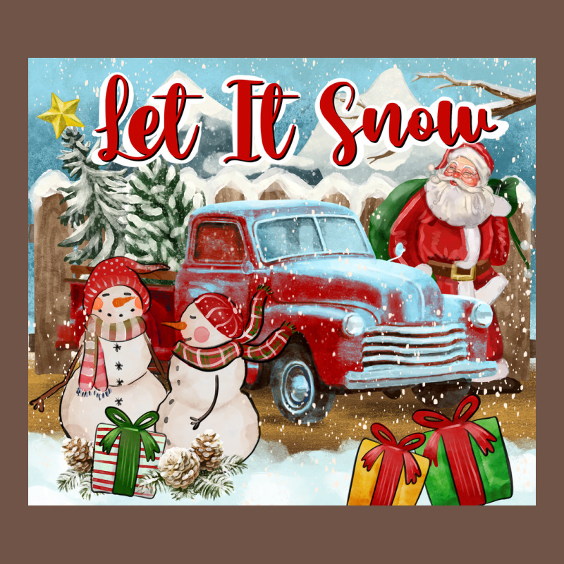Let It Snow Tumbler Premium Sweatshirt by FaDigitalArtStudio | Teevron