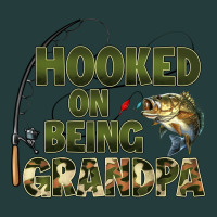 Fish Lures Hooked On Being Grandpa Classic Tee | Teevron